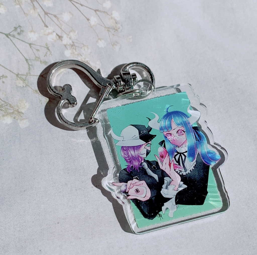 うるぺーアクキー 💙💚