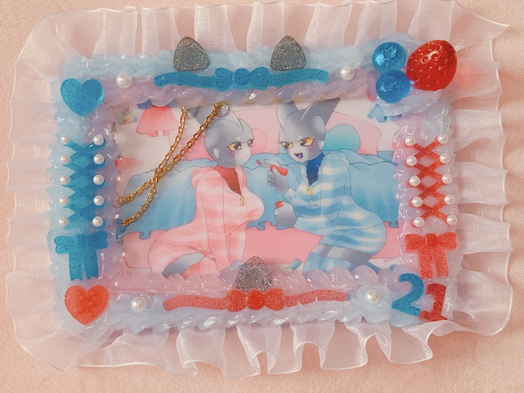 にょたニゴイチポストカード+手作りケース