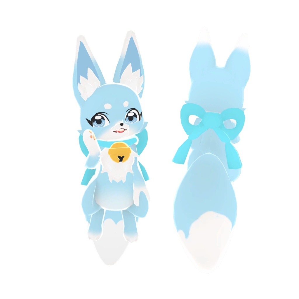 「小狐のコハチ/코호의 코하치」 Body texture♡