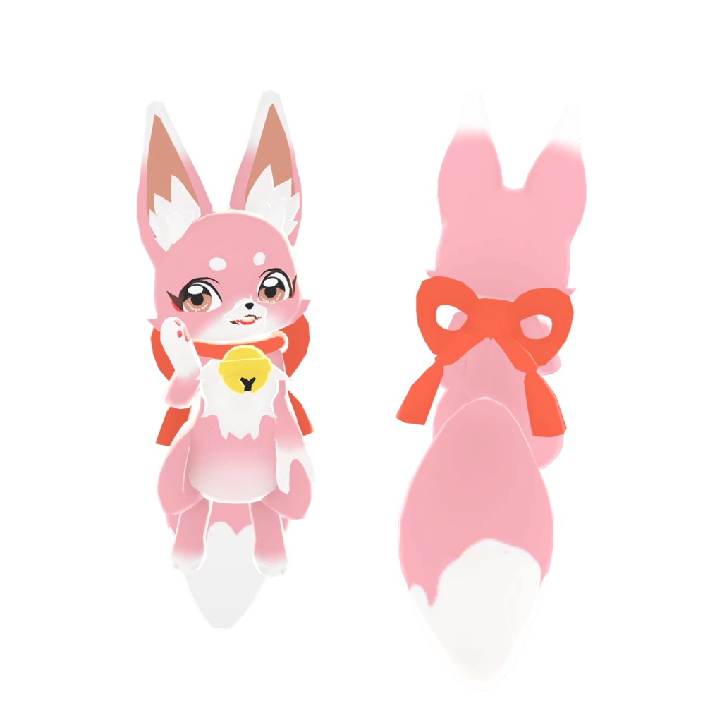 「小狐のコハチ/코호의 코하치」 Body texture♡