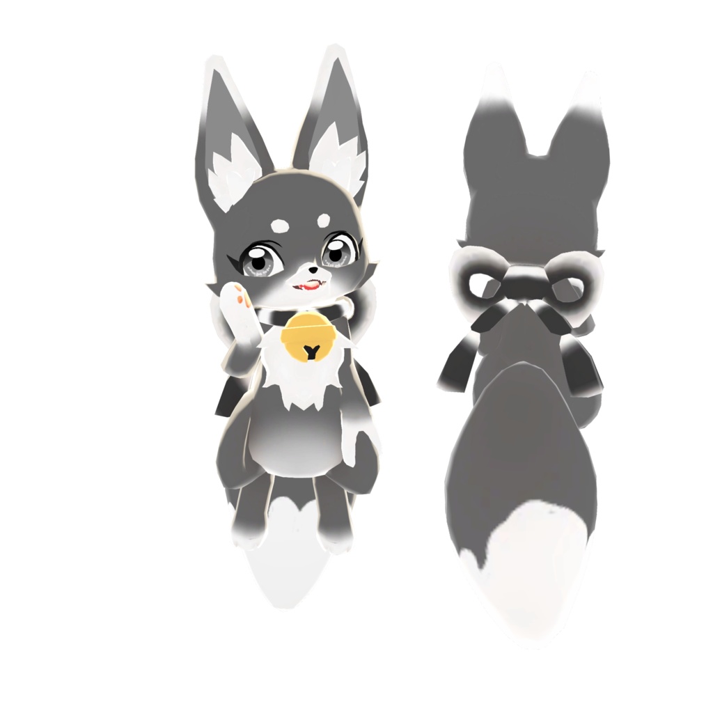 「小狐のコハチ/코호의 코하치」 Body texture♡