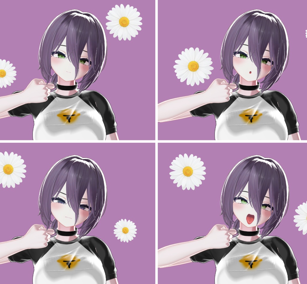 『ミルティナ/Milltina/밀티나』Reze♥Face Animation 8종, Pose1종♥❤️100JPY❤️