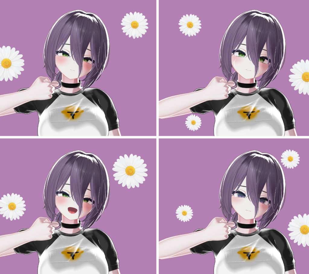 『ミルティナ/Milltina/밀티나』Reze♥Face Animation 8종, Pose1종♥❤️100JPY❤️