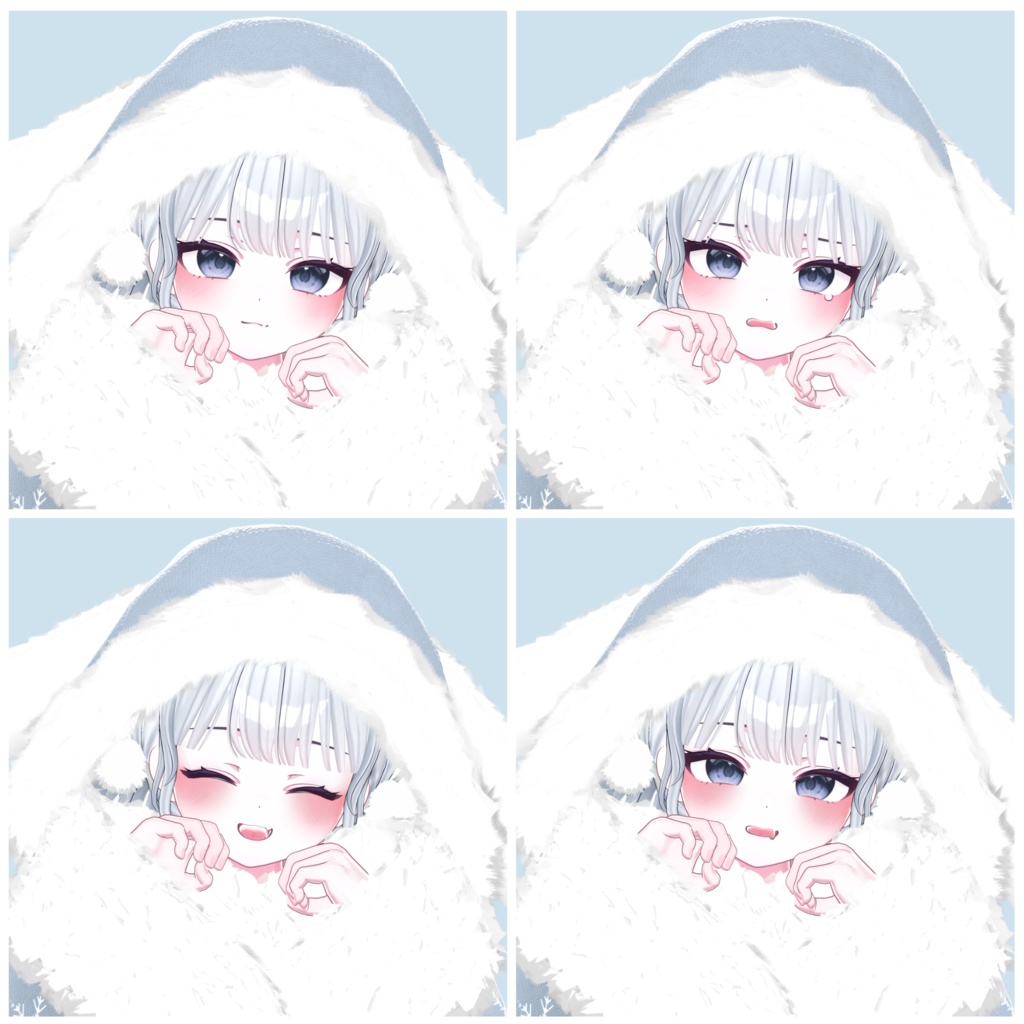 『ショコラ/Chocolat/쇼콜라』🩵100JPY🩵Face Animation 17종♥