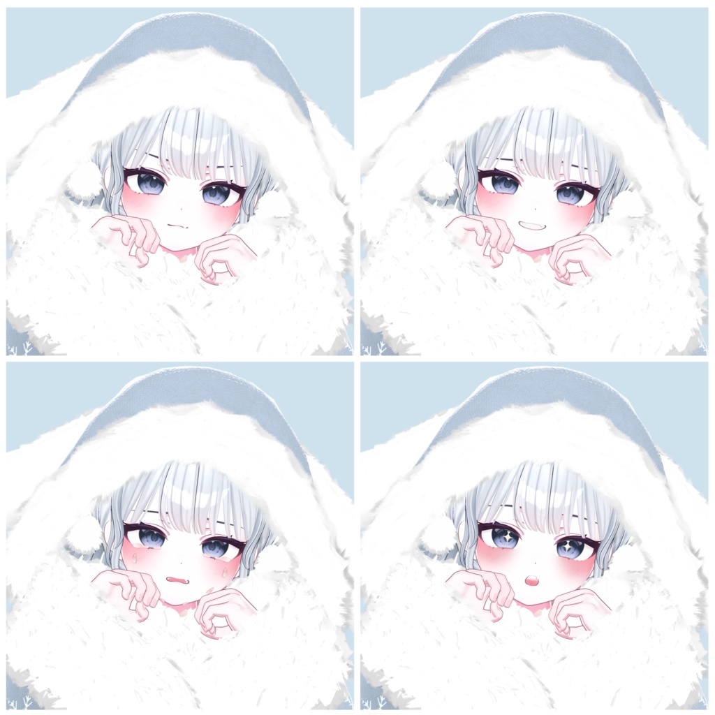 『ショコラ/Chocolat/쇼콜라』🩵100JPY🩵Face Animation 17종♥