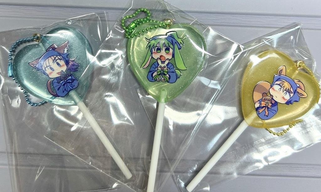 ケモミミペロキャンキーホルダー