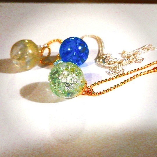 ガラスのココロ・キーホルダー