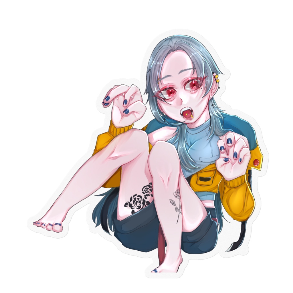 お洒落ステッカー