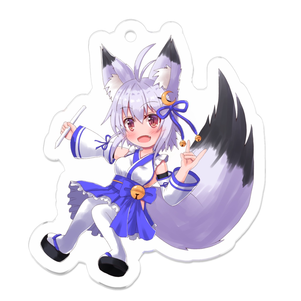 雪絵すずアクリルキーホルダー