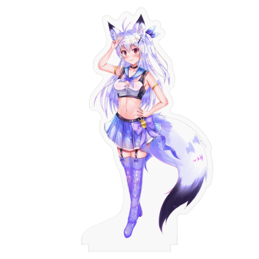 雪絵すずアクリルフィギュア(レースクイーン)