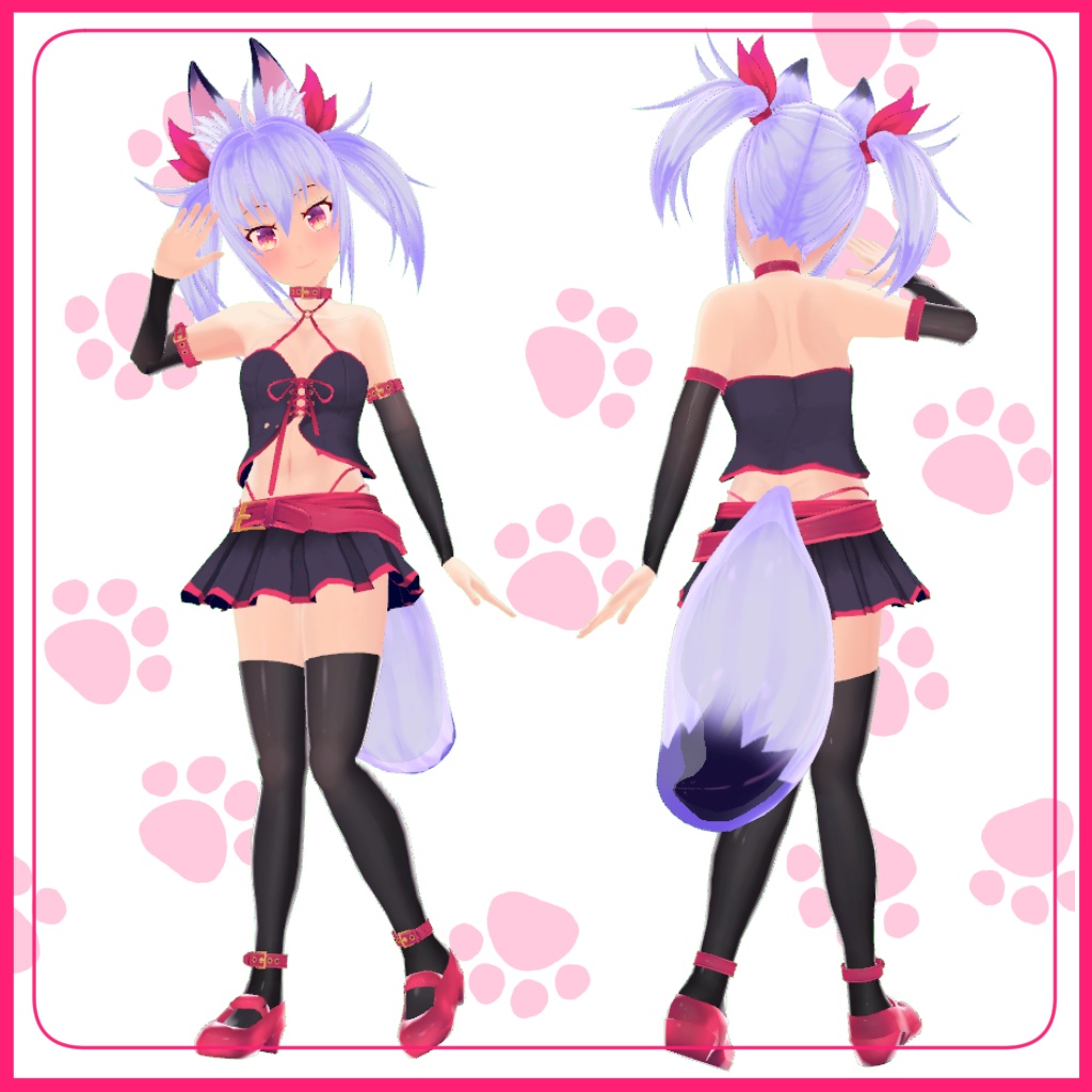 オリジナル3Dモデル「こりん」