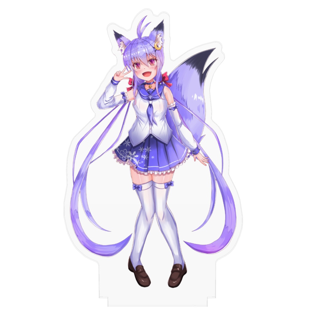 雪絵すずアクリルフィギュア(セーラー服)