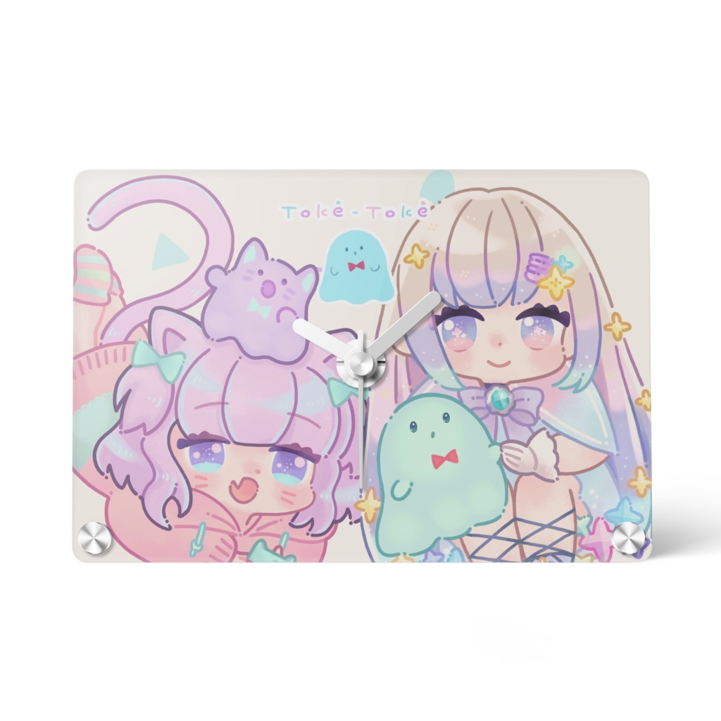 toké-tokéアクリル時計