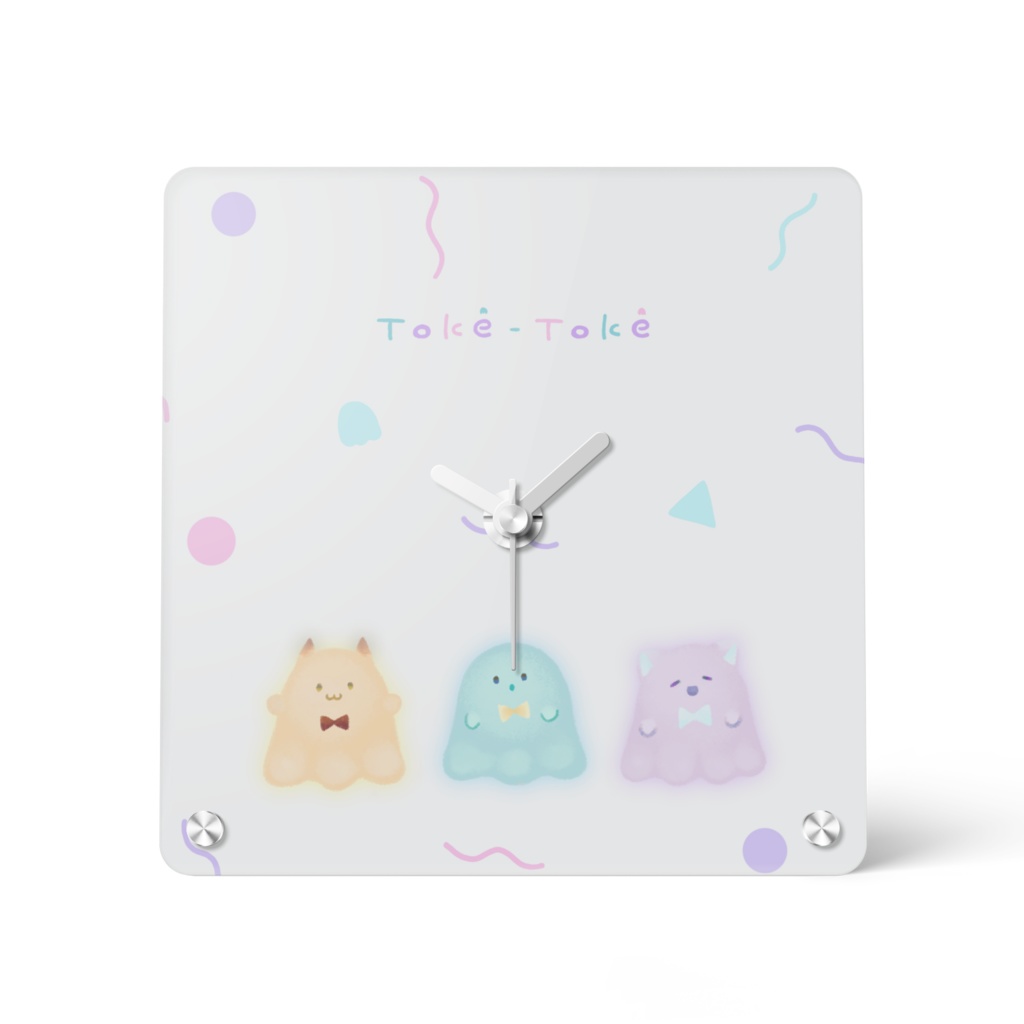 toké-tokéアクリル時計