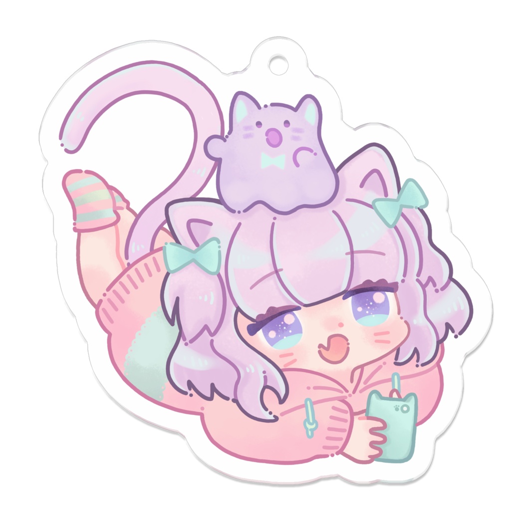 toké-tokéアクリルキーホルダー