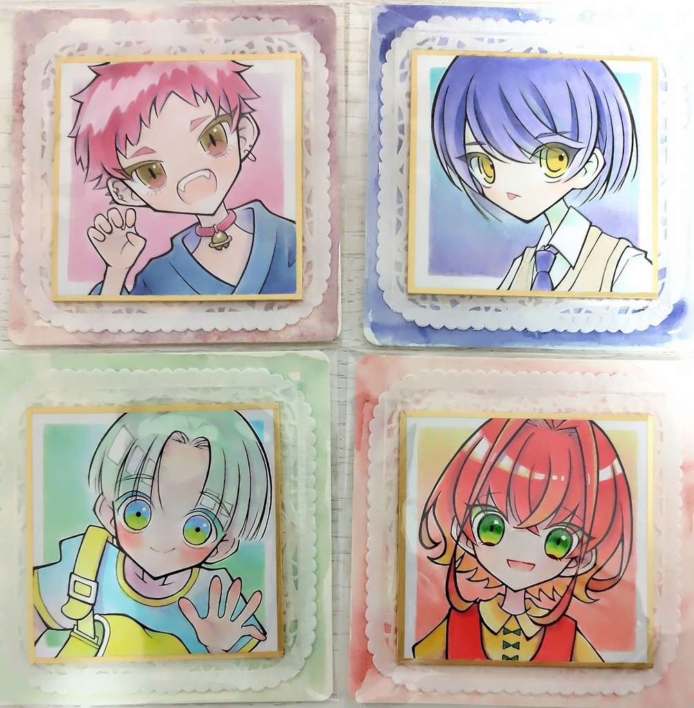 ランダム豆色紙 各種