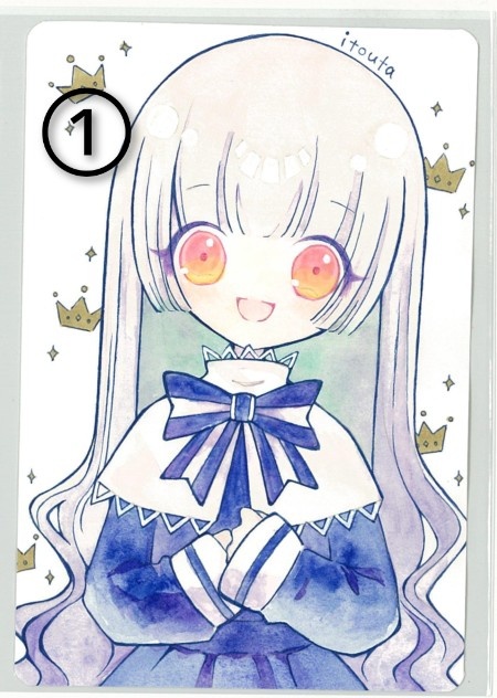 【フレームレス】はがきサイズ原画①