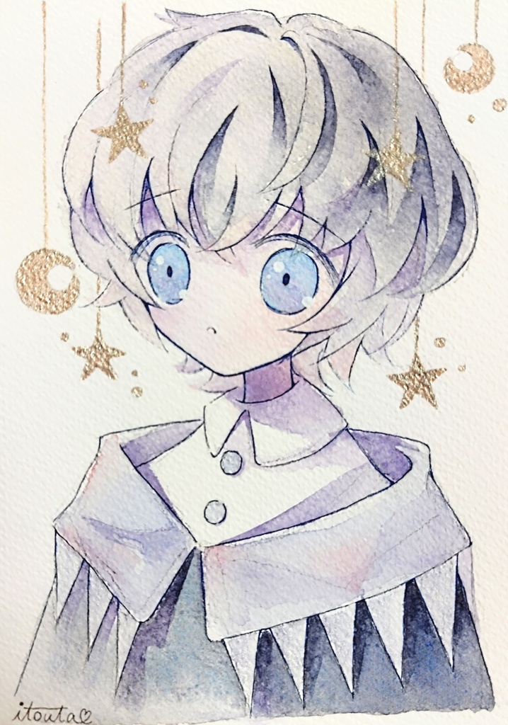 【フレームレス】不定形サイズ原画