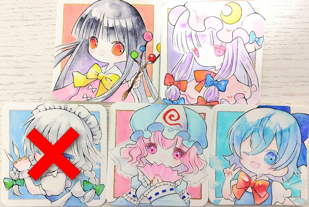 【二次創作FA】東方project アナログ原画