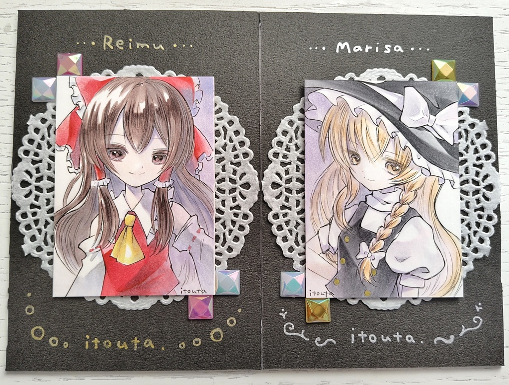 【二次創作FA】東方project　アナログ原画