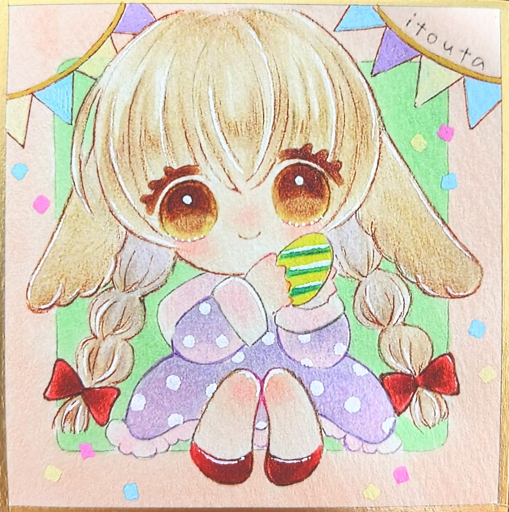 豆色紙🐰🥚🌼