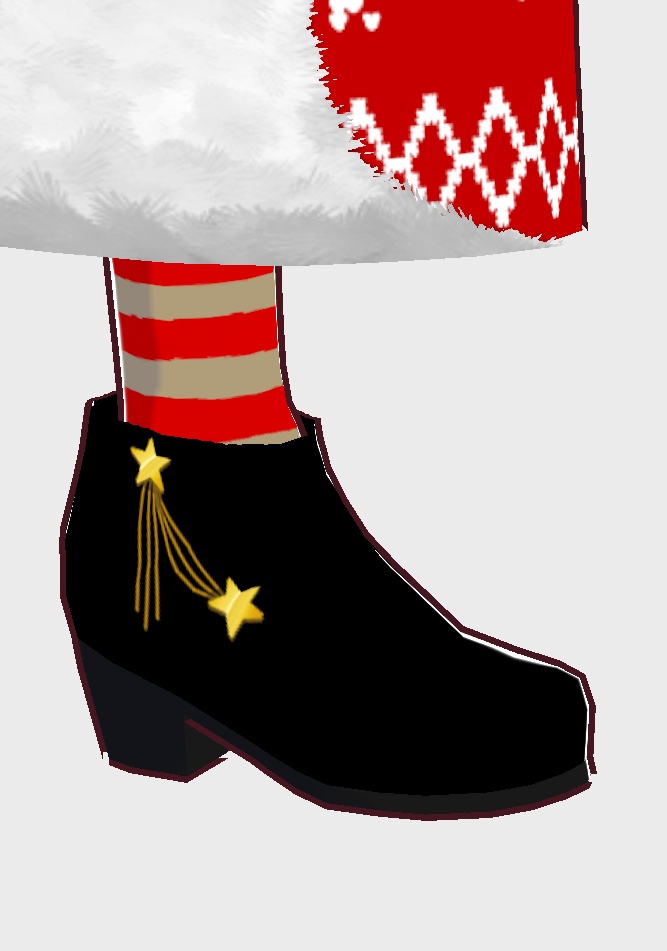 ■Vroid■2022Xmas'ワンピース・ロングスカートセット