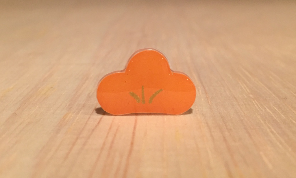 《売り切れ》おそ松さん/松のパールキャッチピアス【金属】