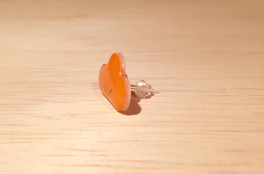 【2/21再販】おそ松さん/松の樹脂ピアス【受注】