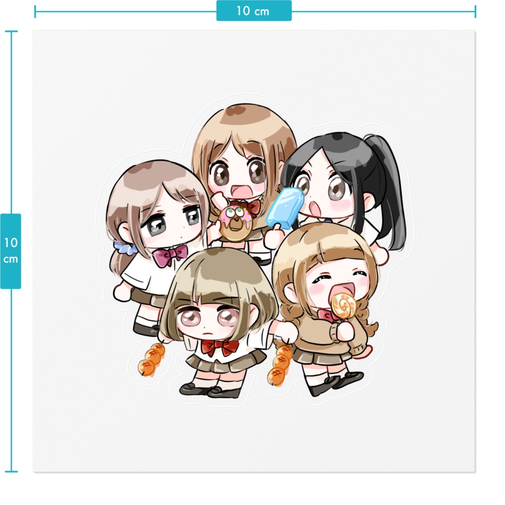 おやつステッカー