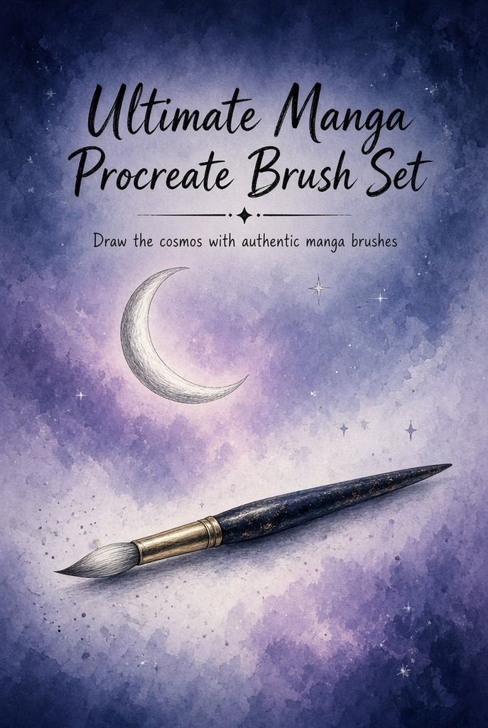 アルティメット マンガ Procreate ブラシセット