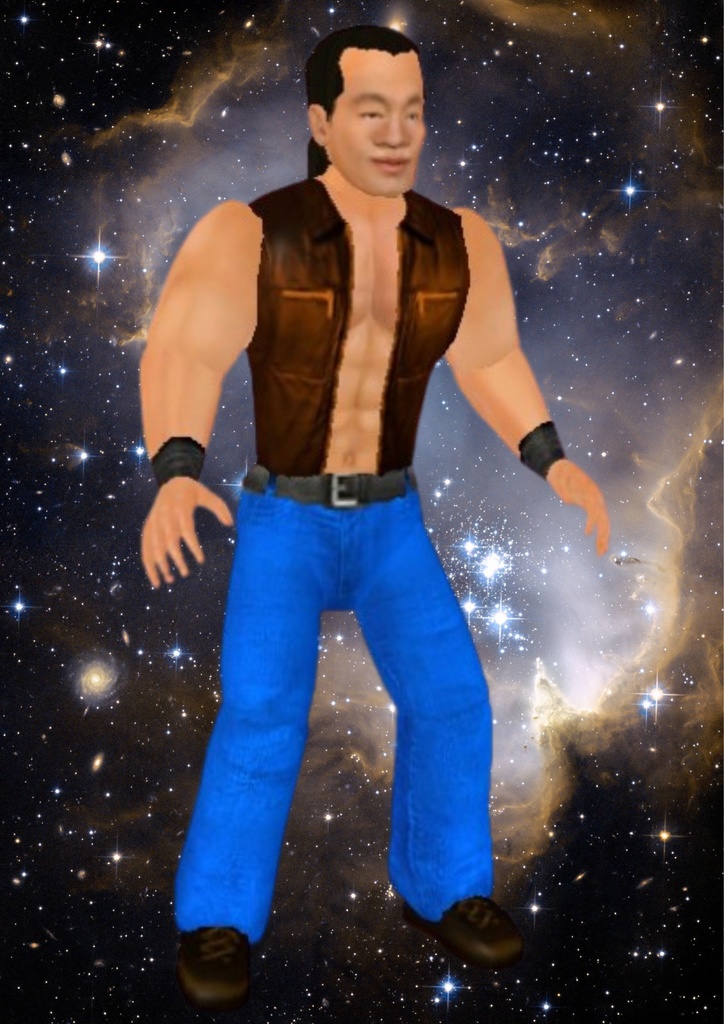 Baek Doo San of Tekken 2 Digital Art