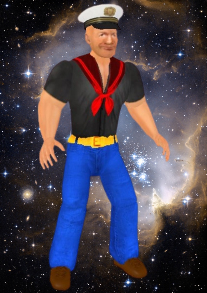 Popeye the Sailorman Digital Art
