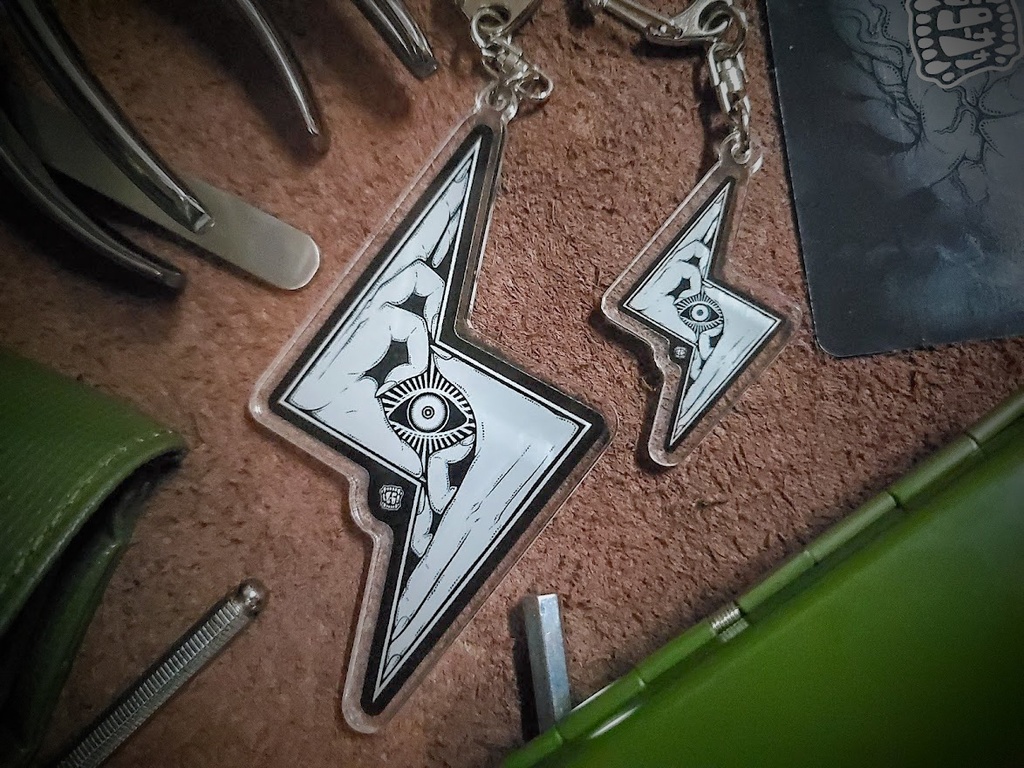 head shot blits keyring(Small)