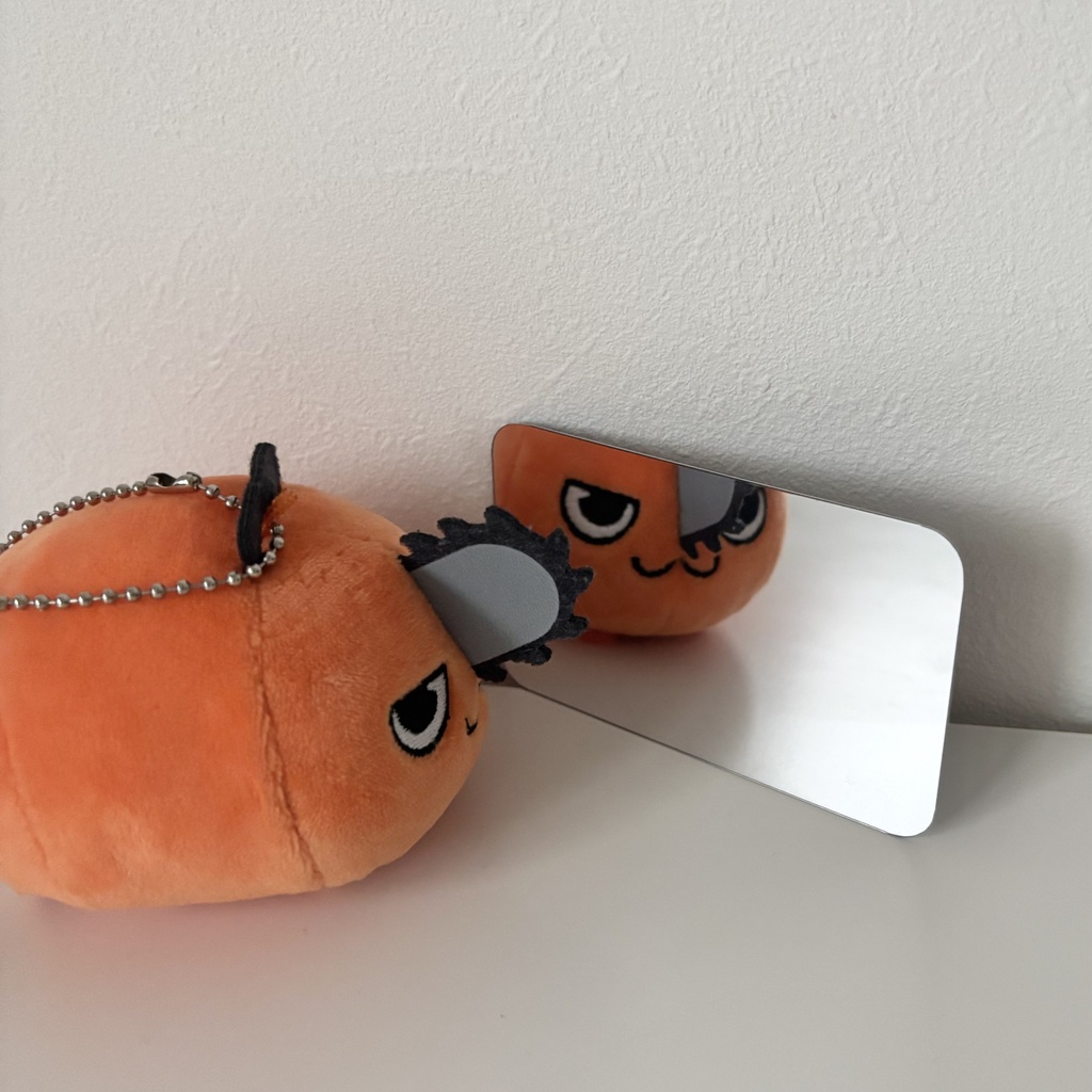 【デンレゼ】ねこレゼとでんじぬいカードミラー