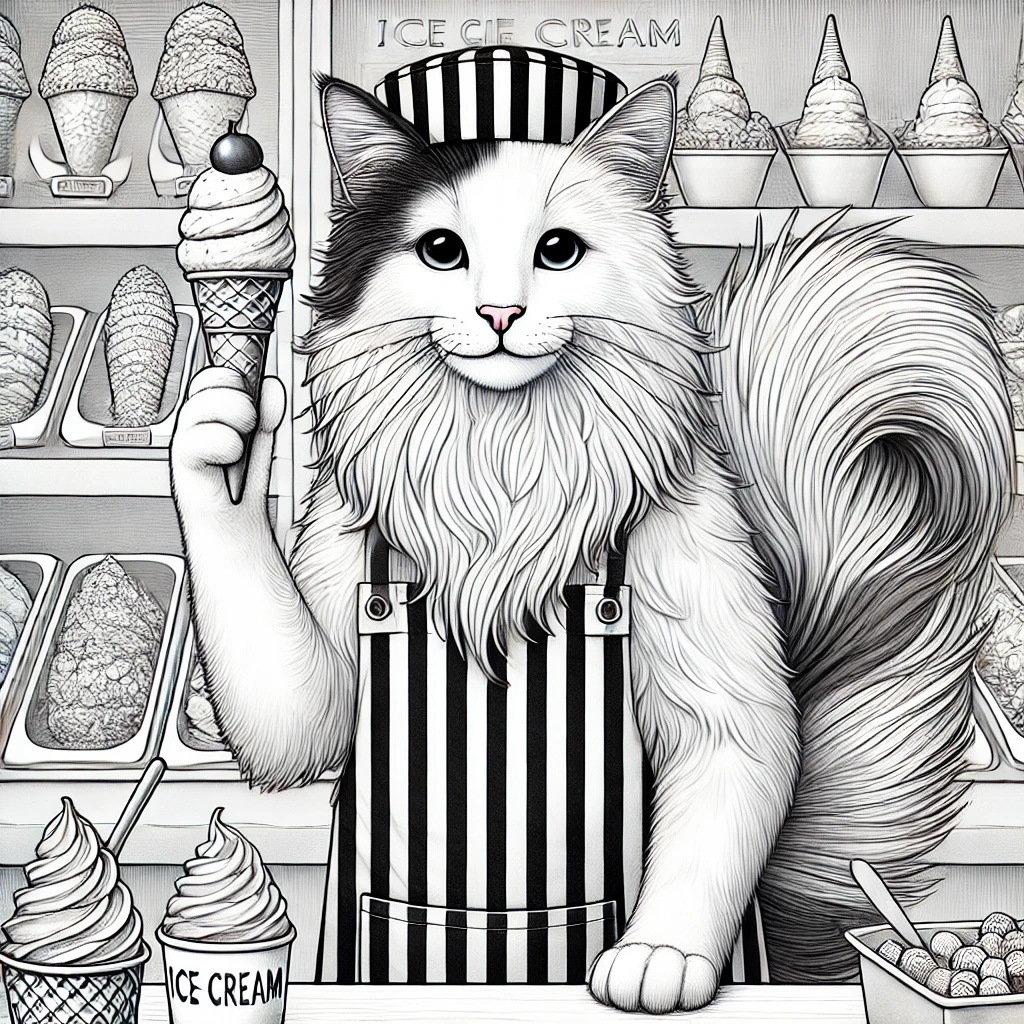 Working Cats Coloring Book(塗り絵30枚収録・PDF版)