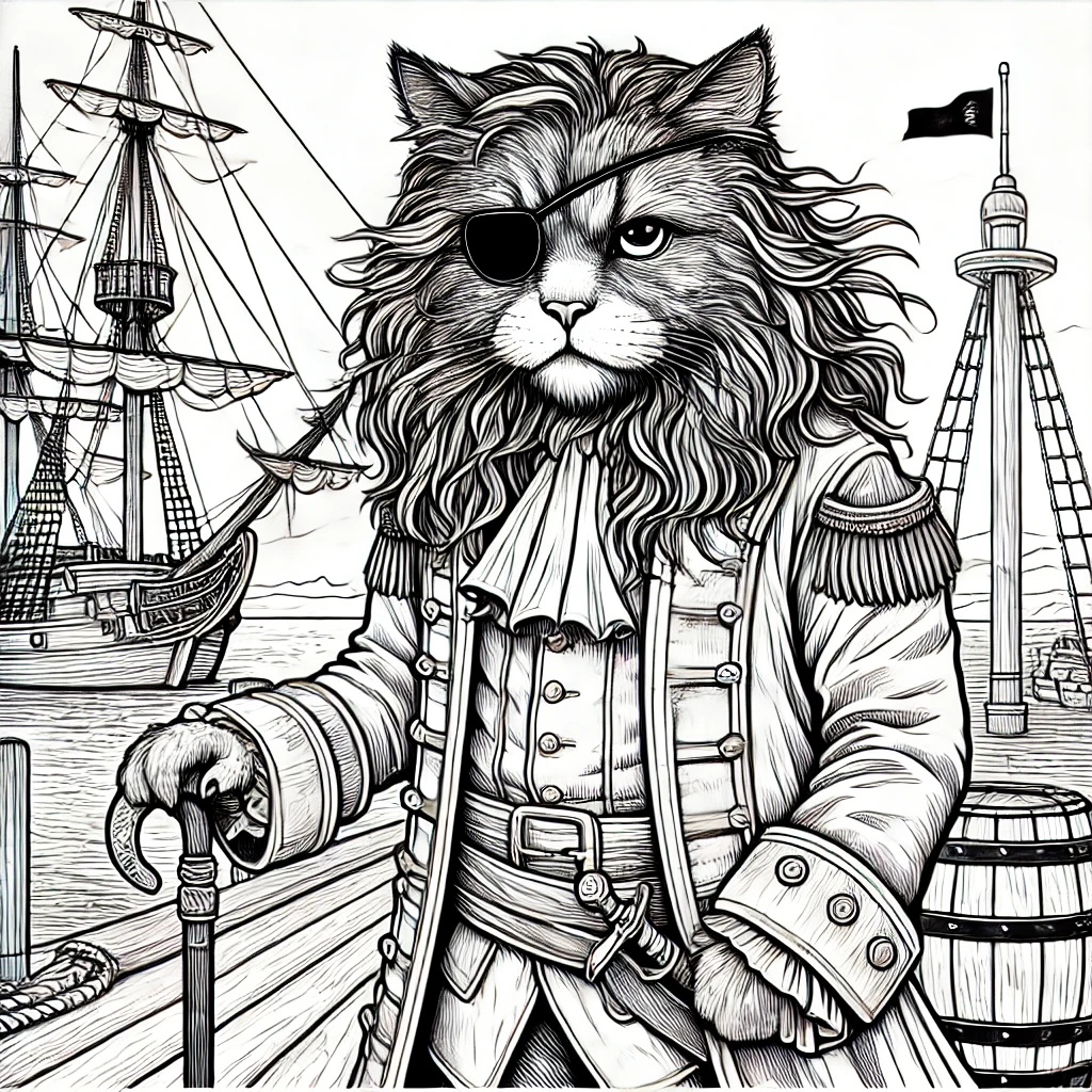 Working Cats Coloring Book(塗り絵30枚収録・PDF版)