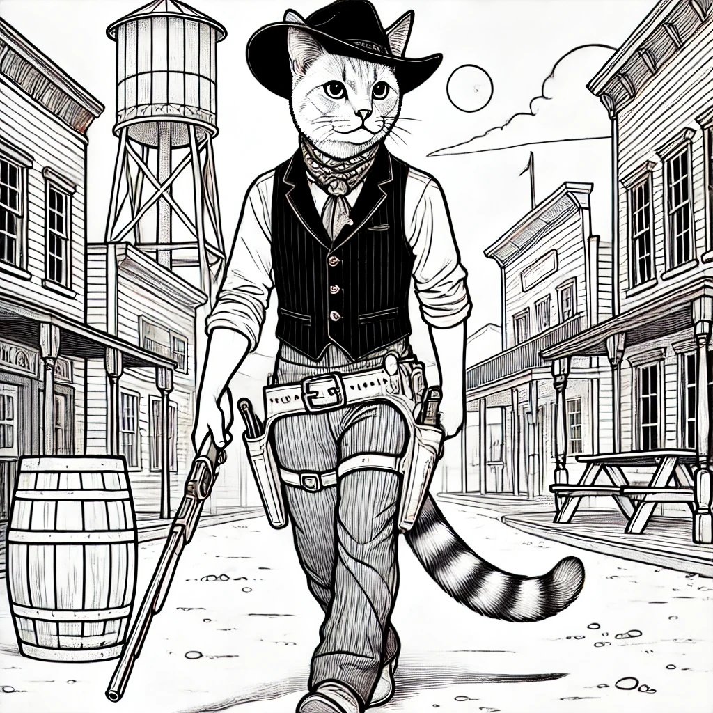 Working Cats Coloring Book(塗り絵30枚収録・PDF版)