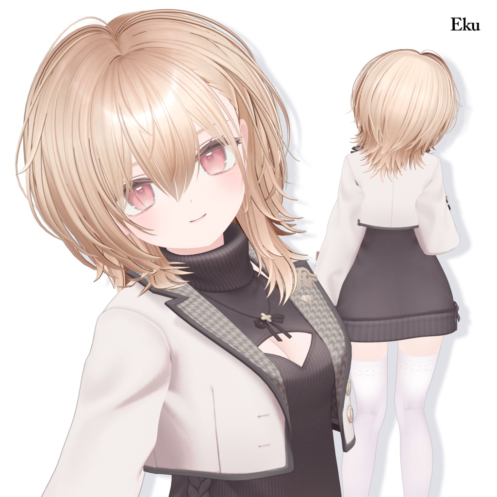 🎀SALE🎀【VRC Hair】WolfCut【9 Avatars】