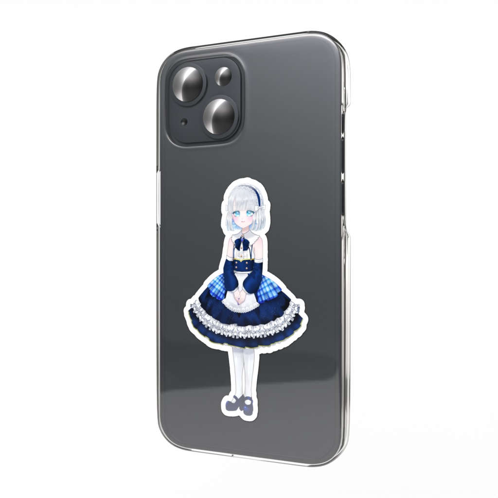 吐息小雪ステッカー(メイド服)