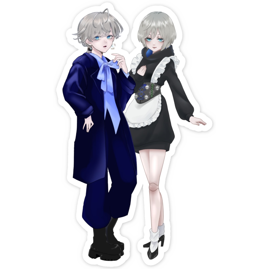 きゅんコンビステッカー