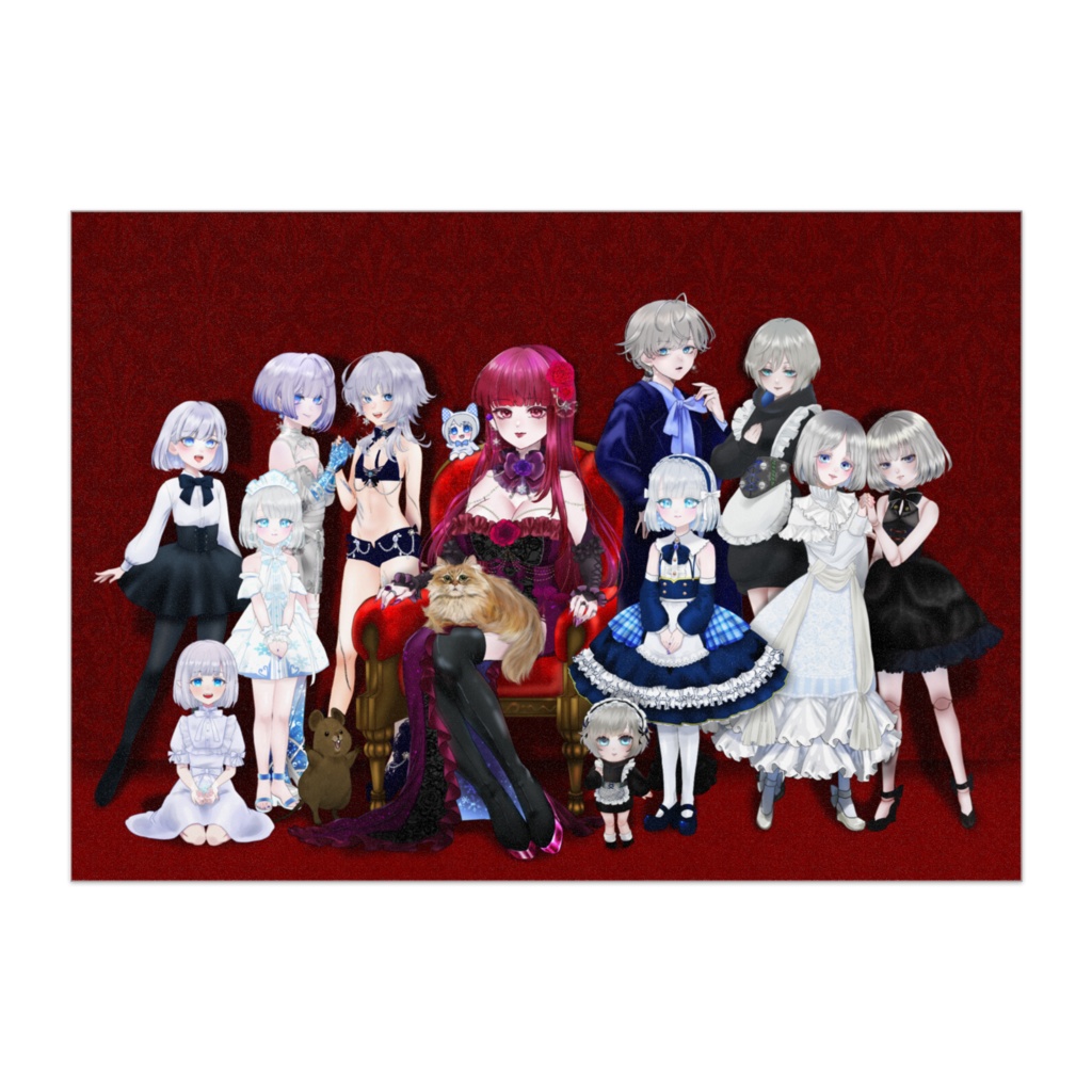 小雪＆深雪野薔薇様 家族写真