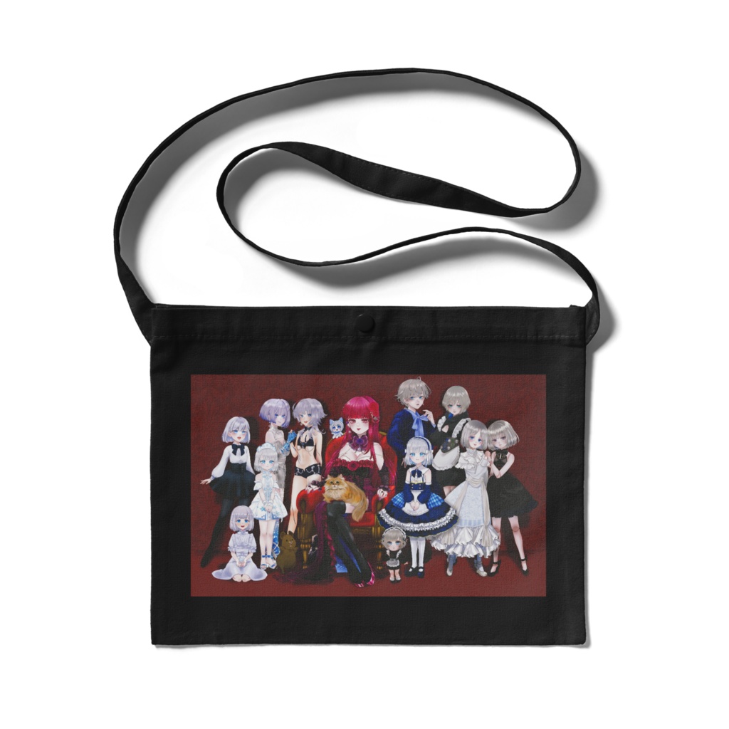 小雪＆深雪野薔薇様 家族写真 サコッシュ