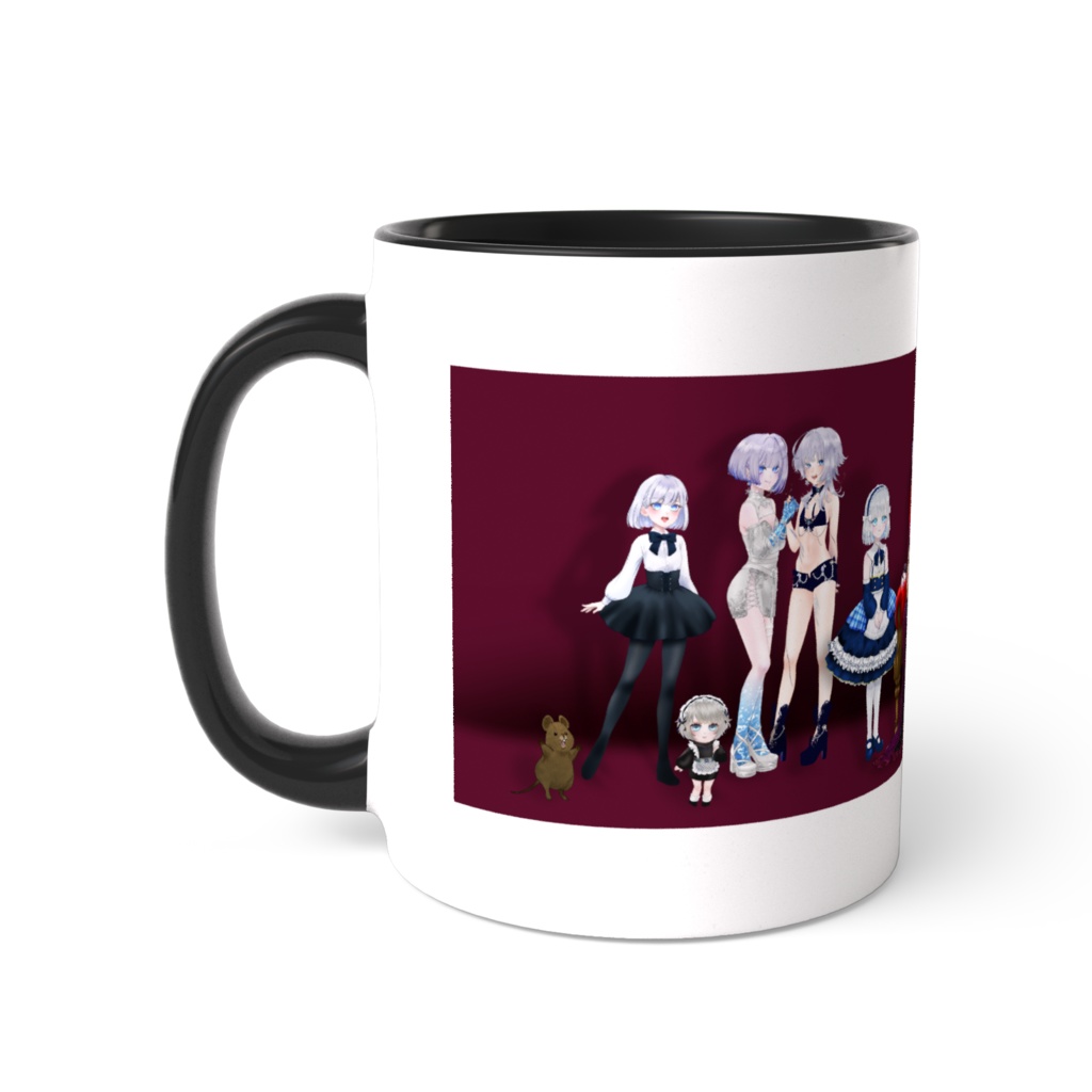 小雪&深雪野薔薇様 家族写真 マグカップ