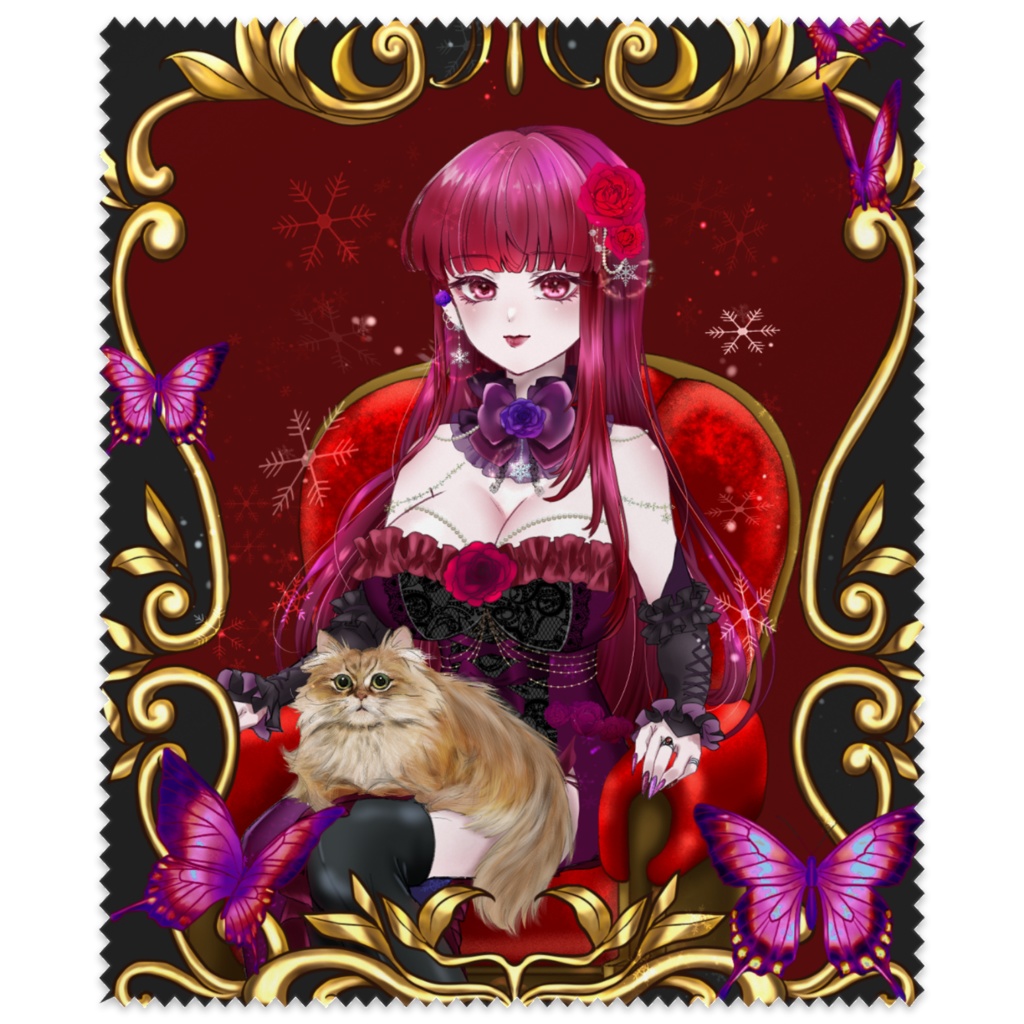 深雪野薔薇様 マシュー メガネ拭き