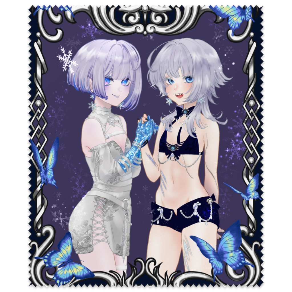 呪怨コンビ小雪 メガネ拭き