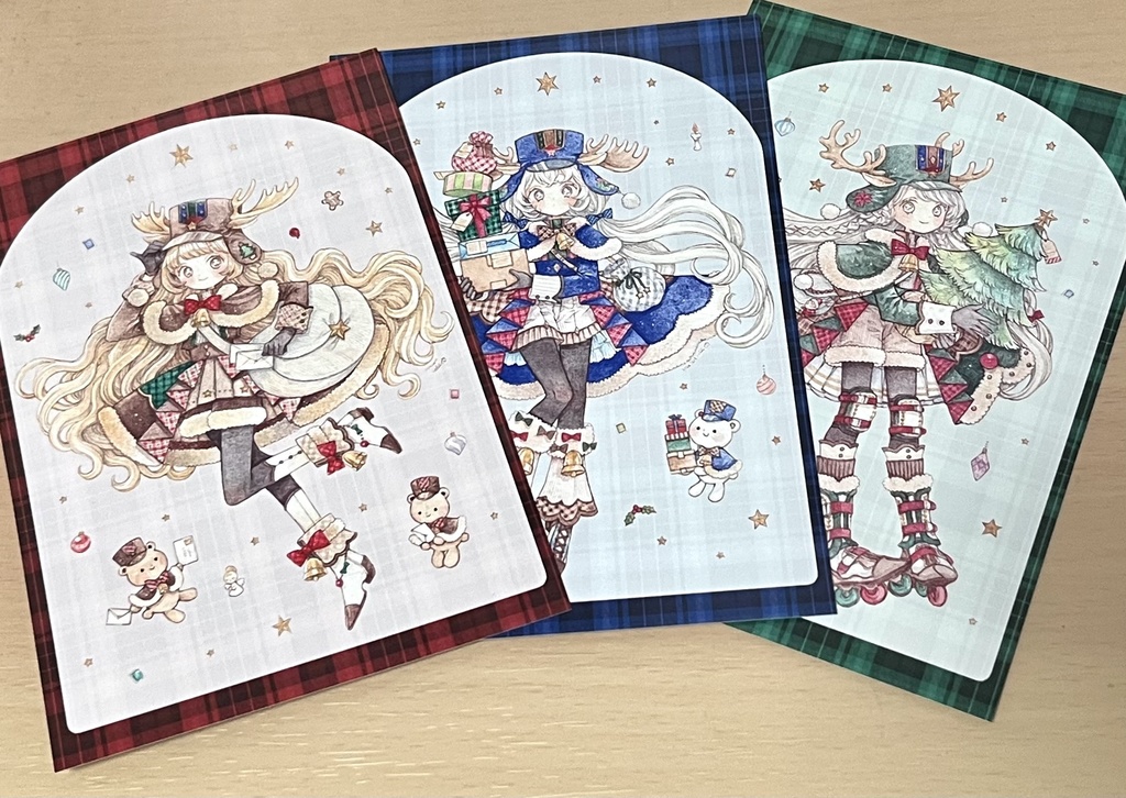 クリスマスポストカードセット