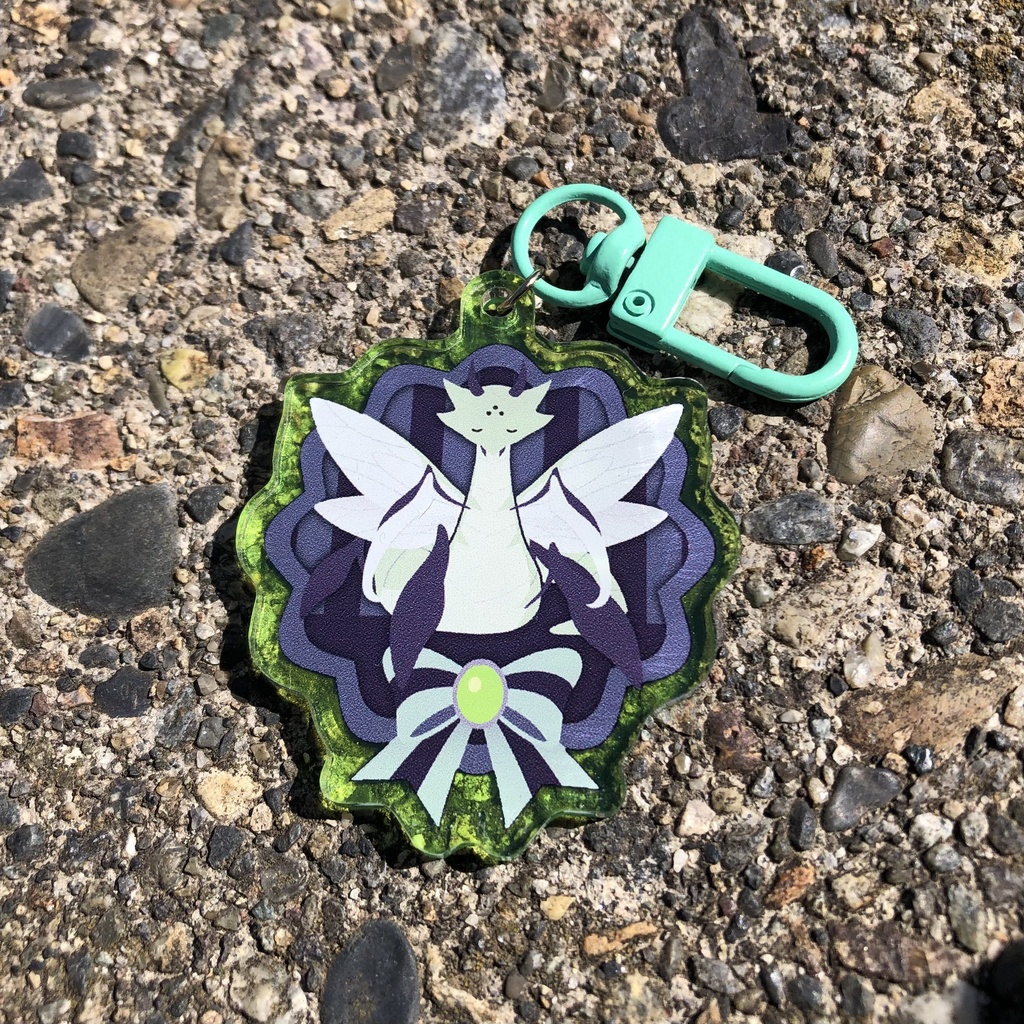 【創作】ドラゴンアクキー