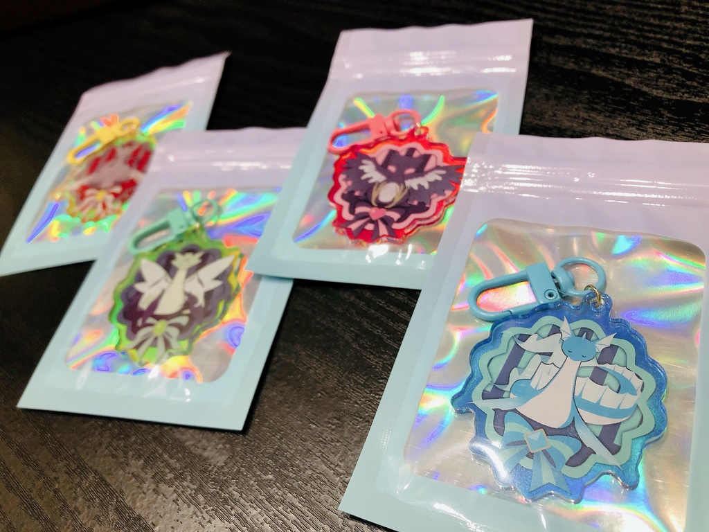 【創作】ドラゴンアクキー