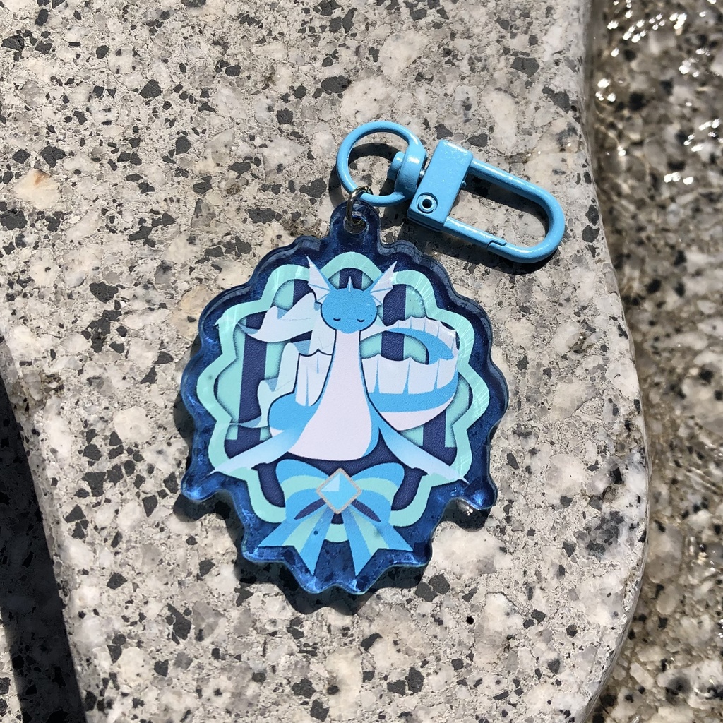 【創作】ドラゴンアクキー