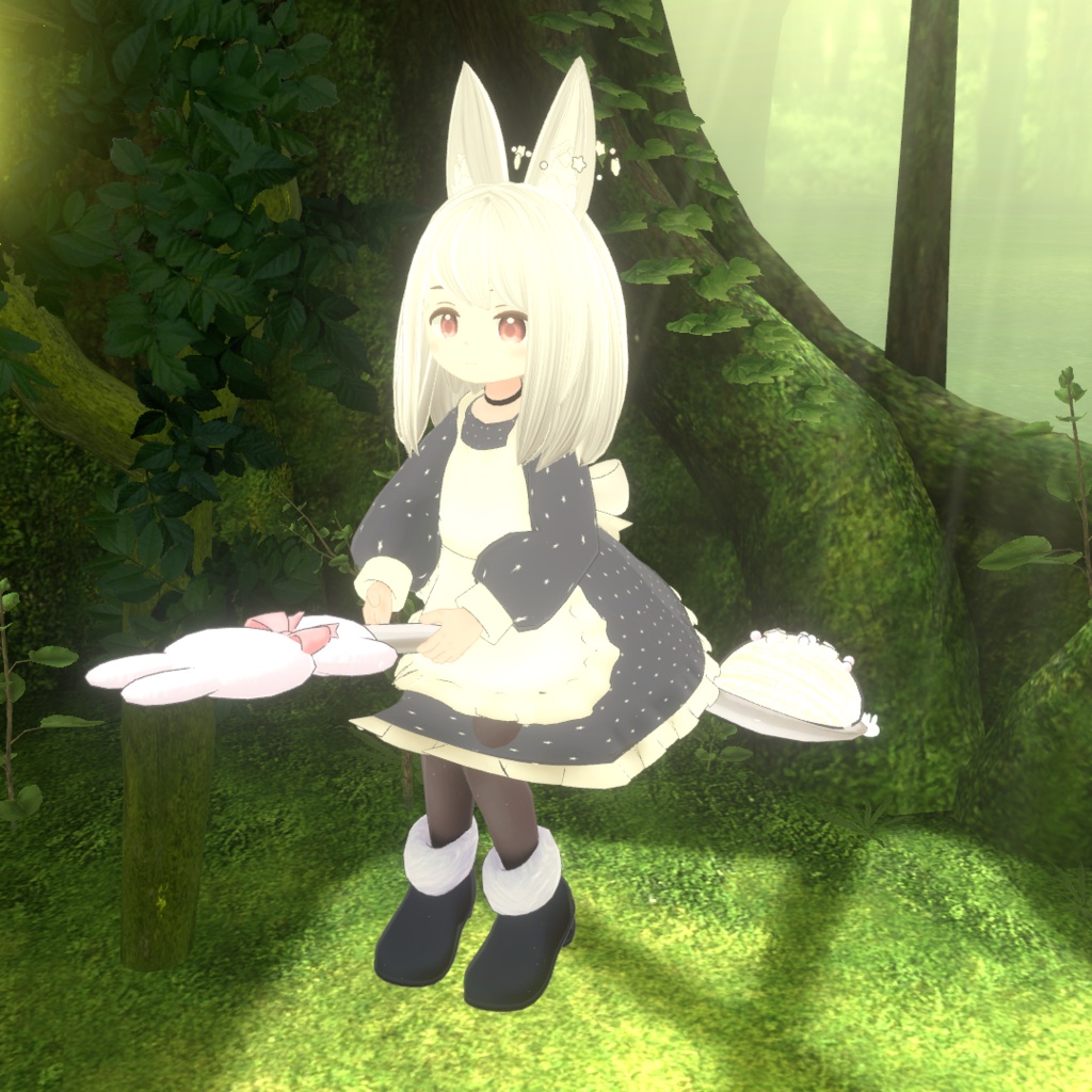 【オリジナル3Dアバター】ミミステラ【VRChat想定】